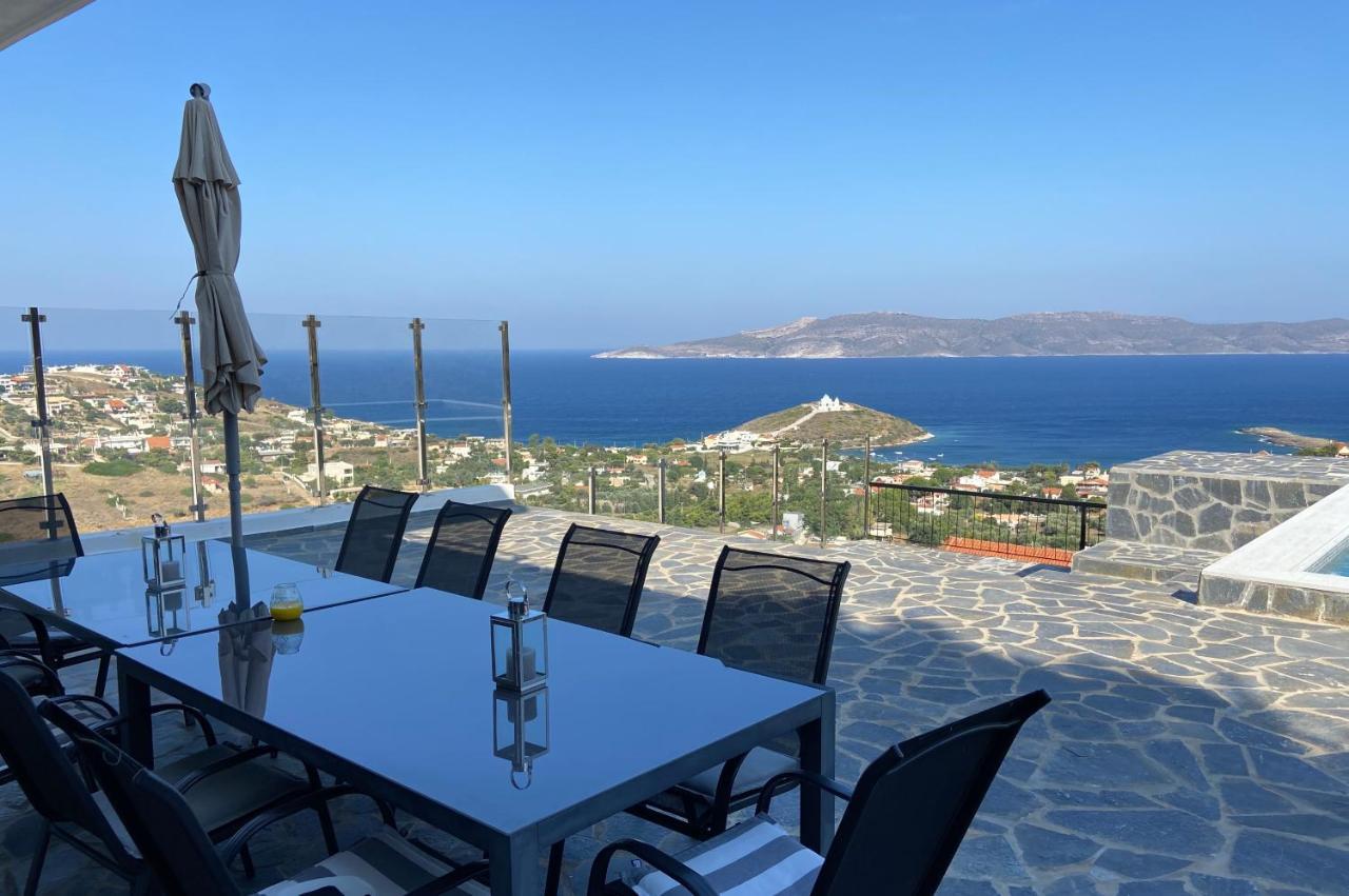 Villa Panorama Agia Marina Mikrolimanou Esterno foto