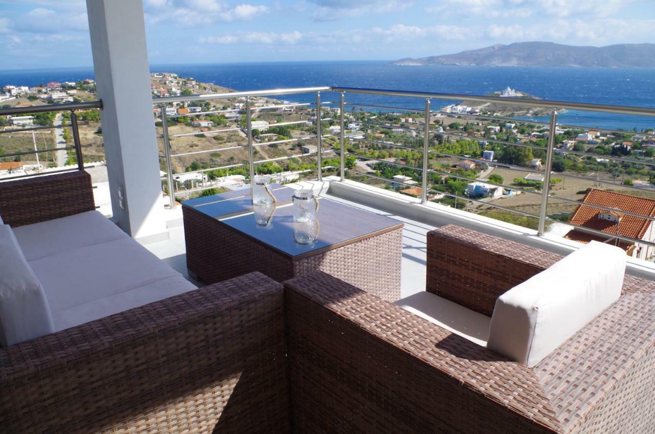 Villa Panorama Agia Marina Mikrolimanou Esterno foto