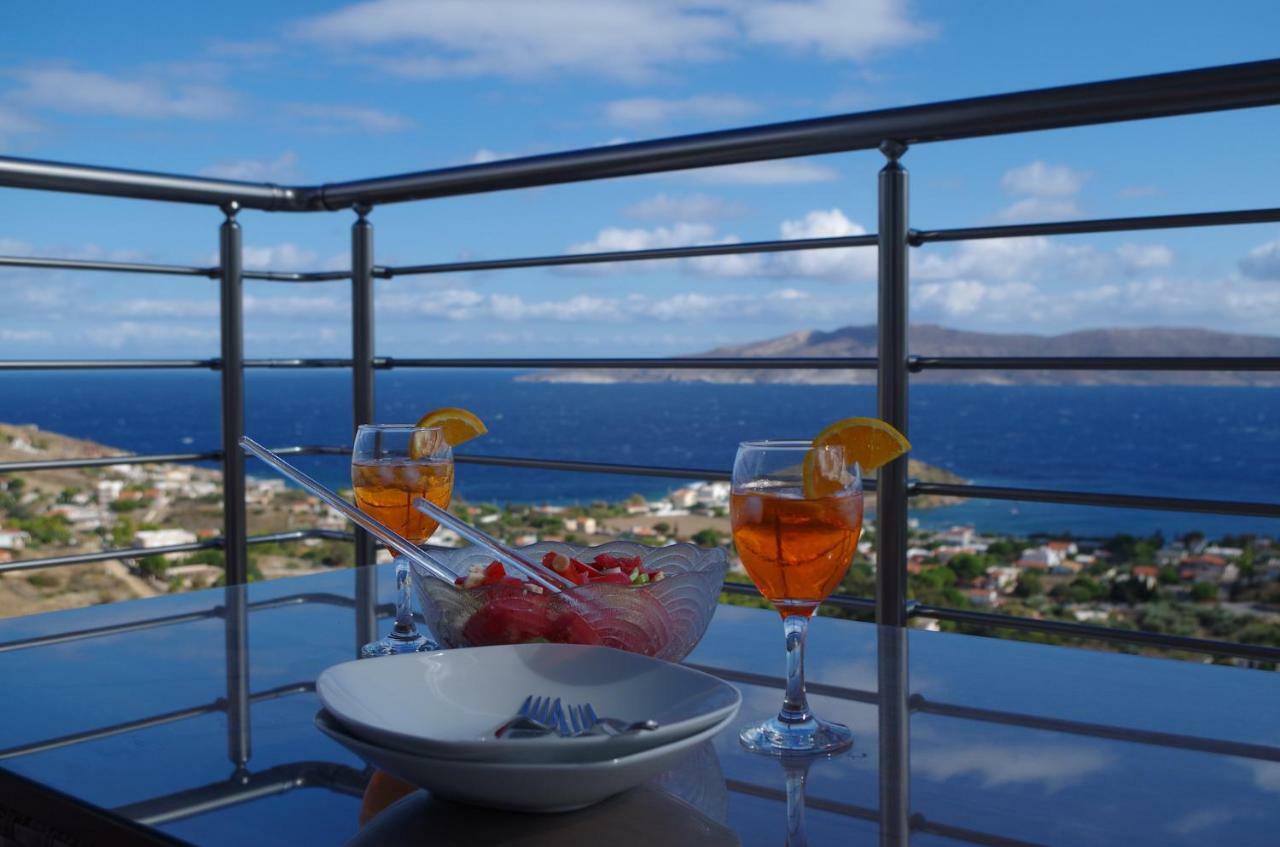 Villa Panorama Agia Marina Mikrolimanou Esterno foto