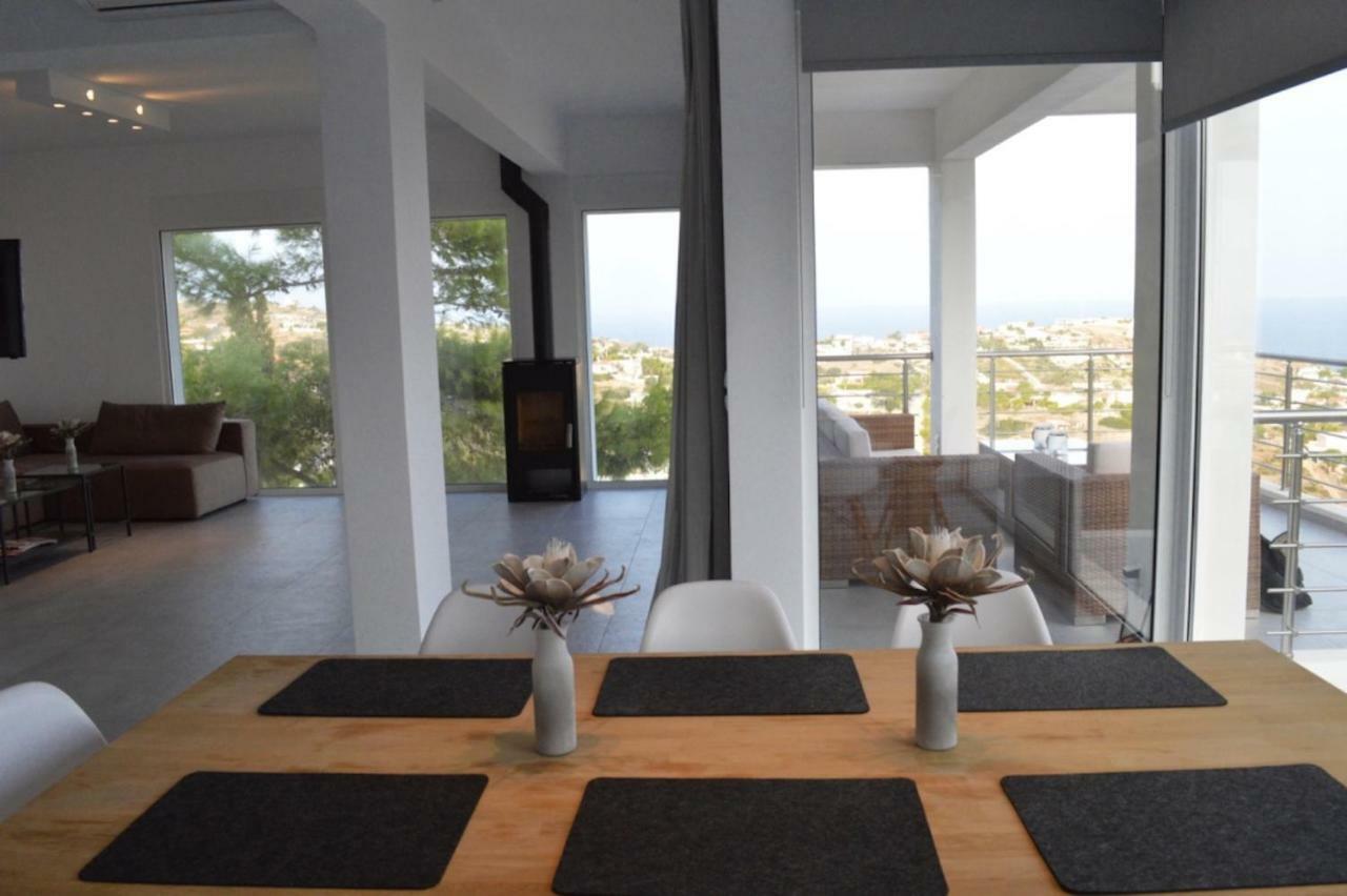 Villa Panorama Agia Marina Mikrolimanou Esterno foto